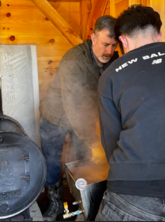 Ready to strain the final product.