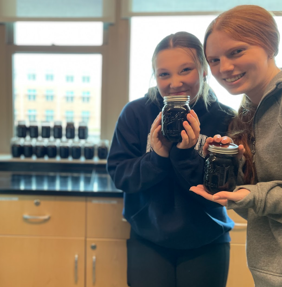 The sweet final product!