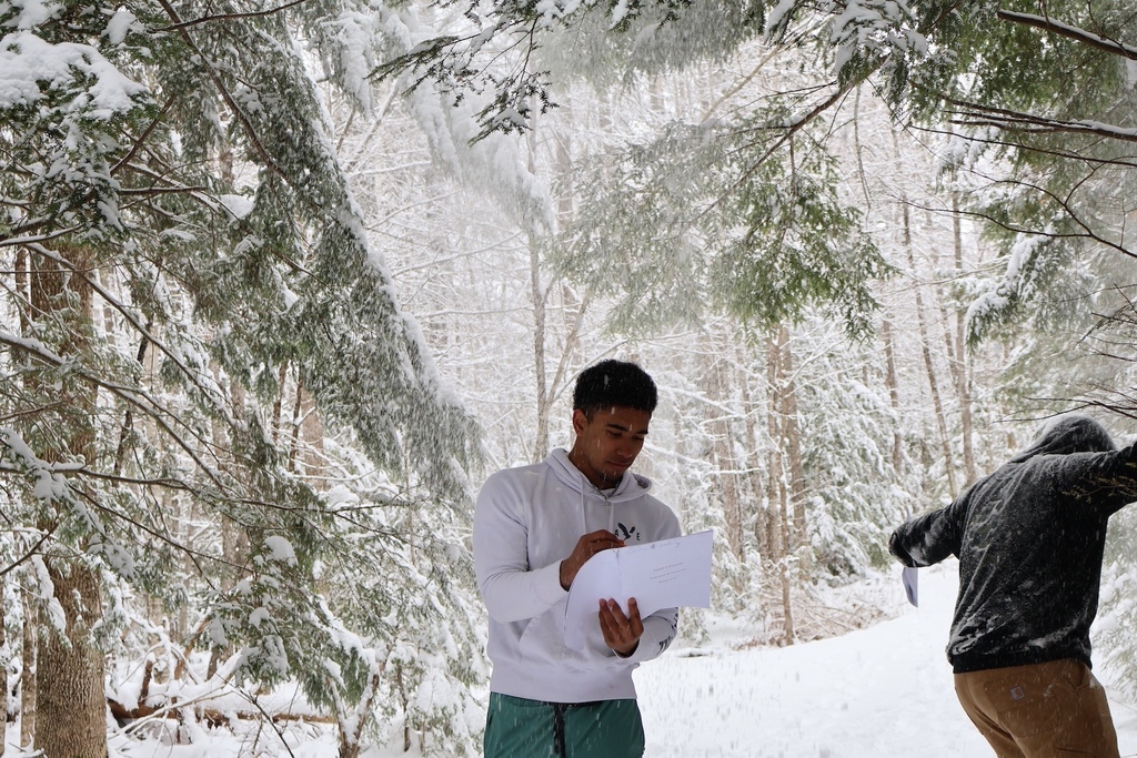 Thinking in the open air.