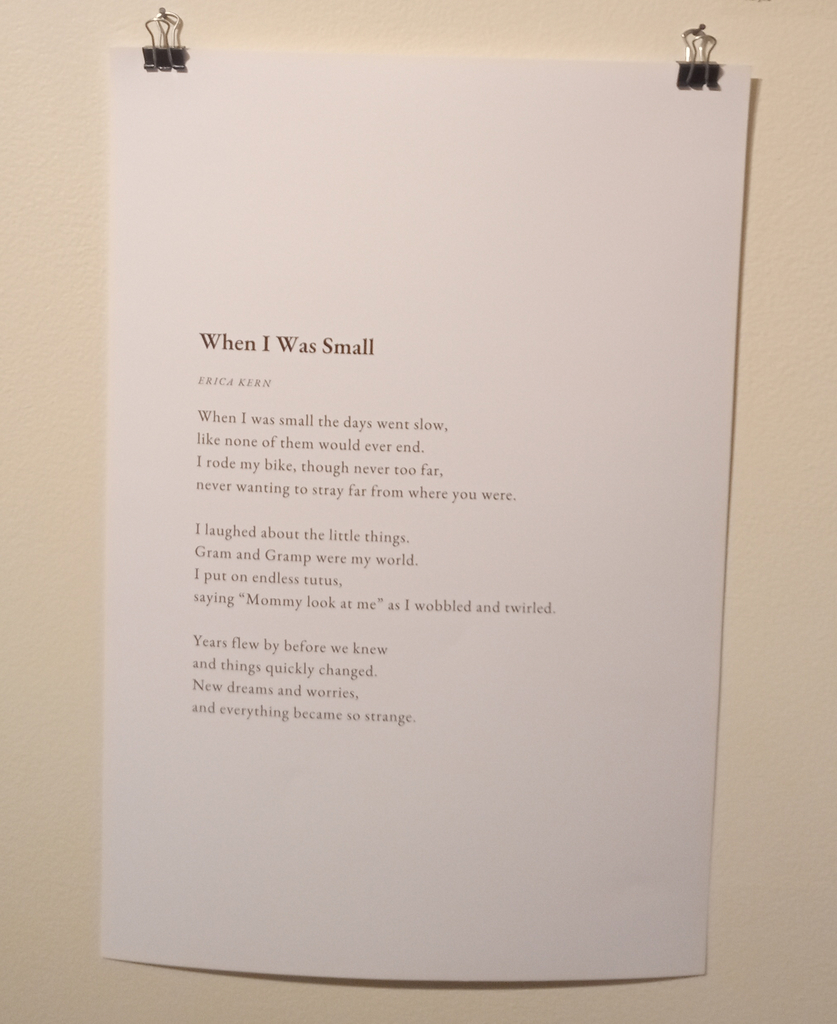 Poem by Erica Kern
