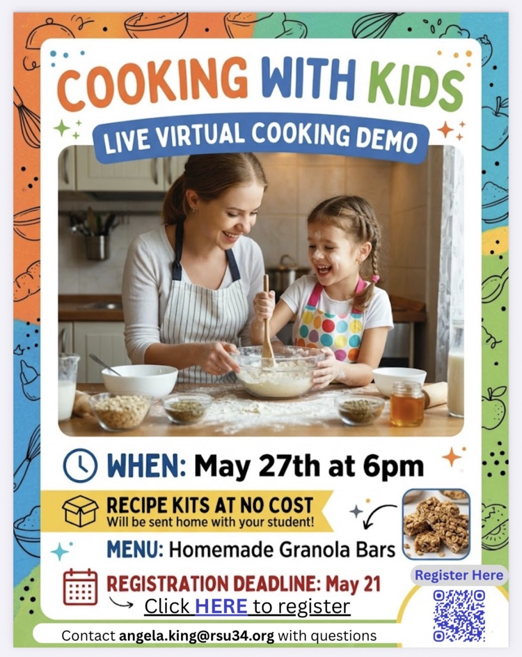Cooking with Kids Flyer
