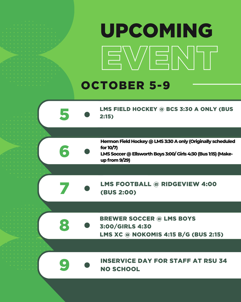 Upcoming Events