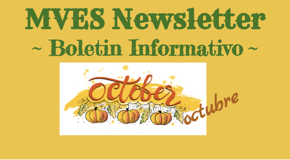MVES October Newsletter Graphic