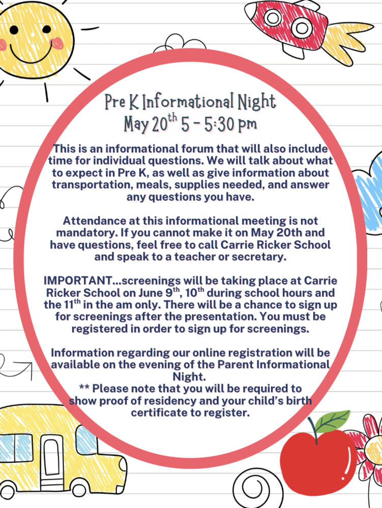 Pre K night