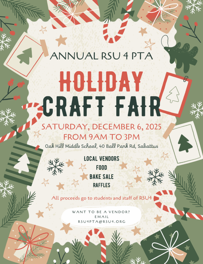 Holiday craft fair