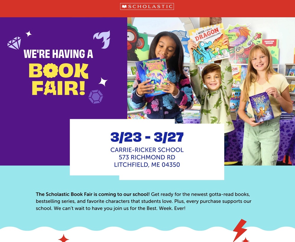 March Book Fair