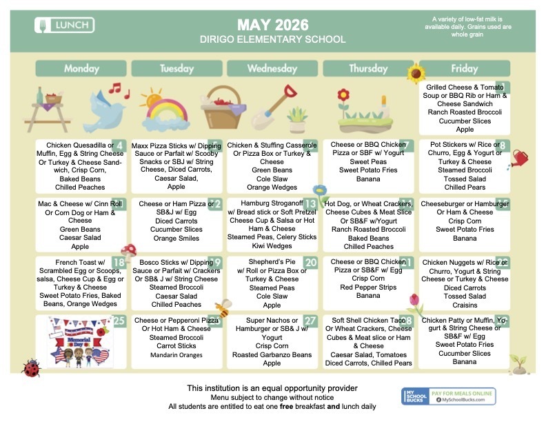 Lunch Menu
