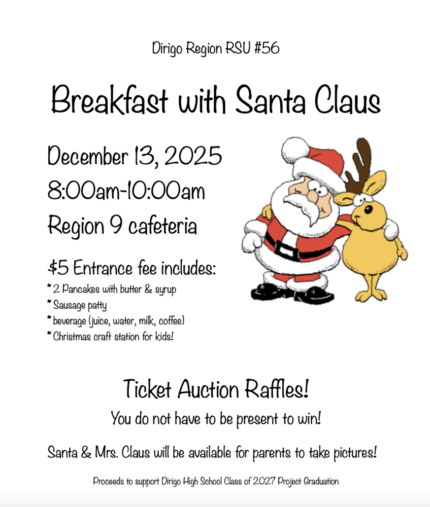 Breakfast with Santa 