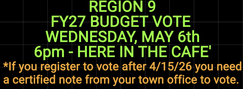 Region 9 budget vote