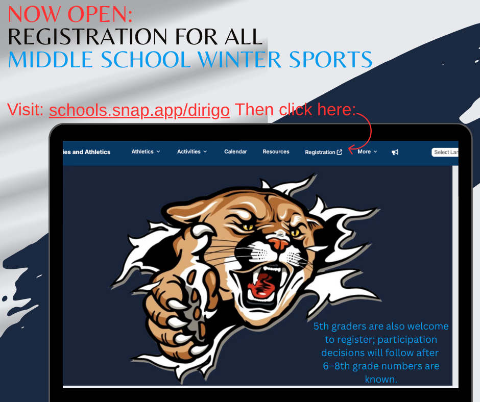 Grade 5 Sports Sign Up