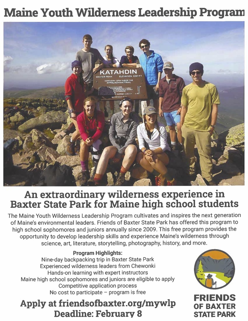Maine Youth Wildnerness Leadership Program