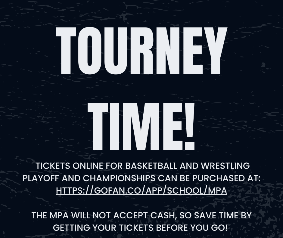 Tourney Tickets!