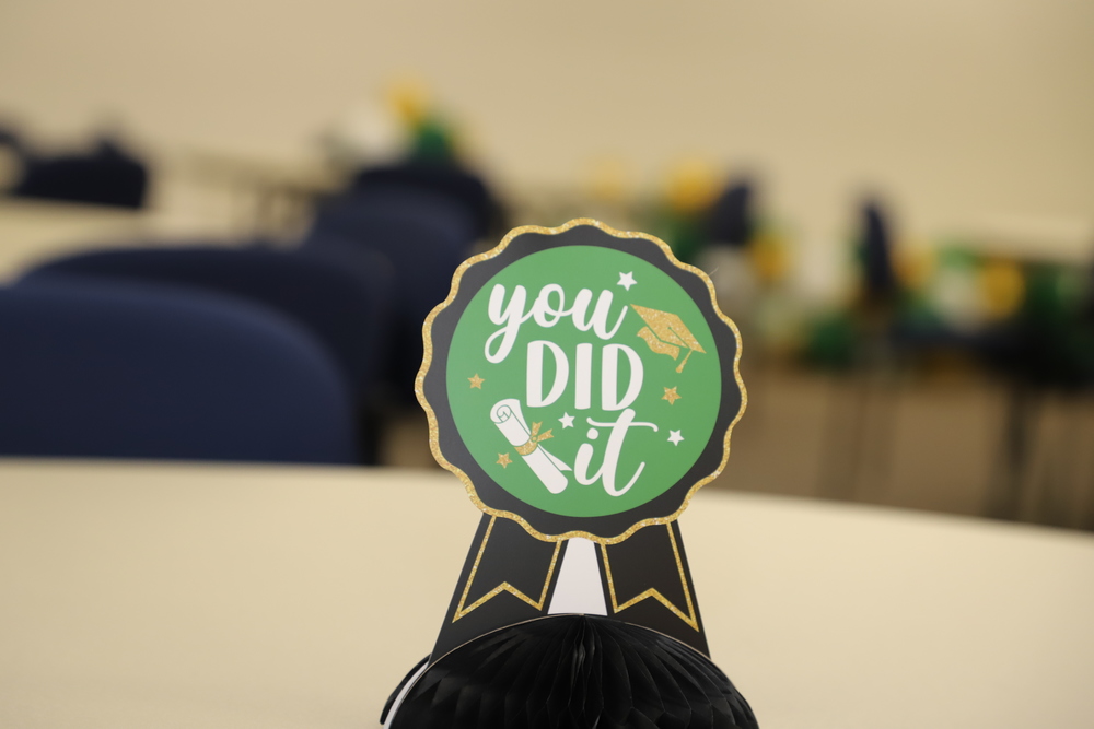 You did it!