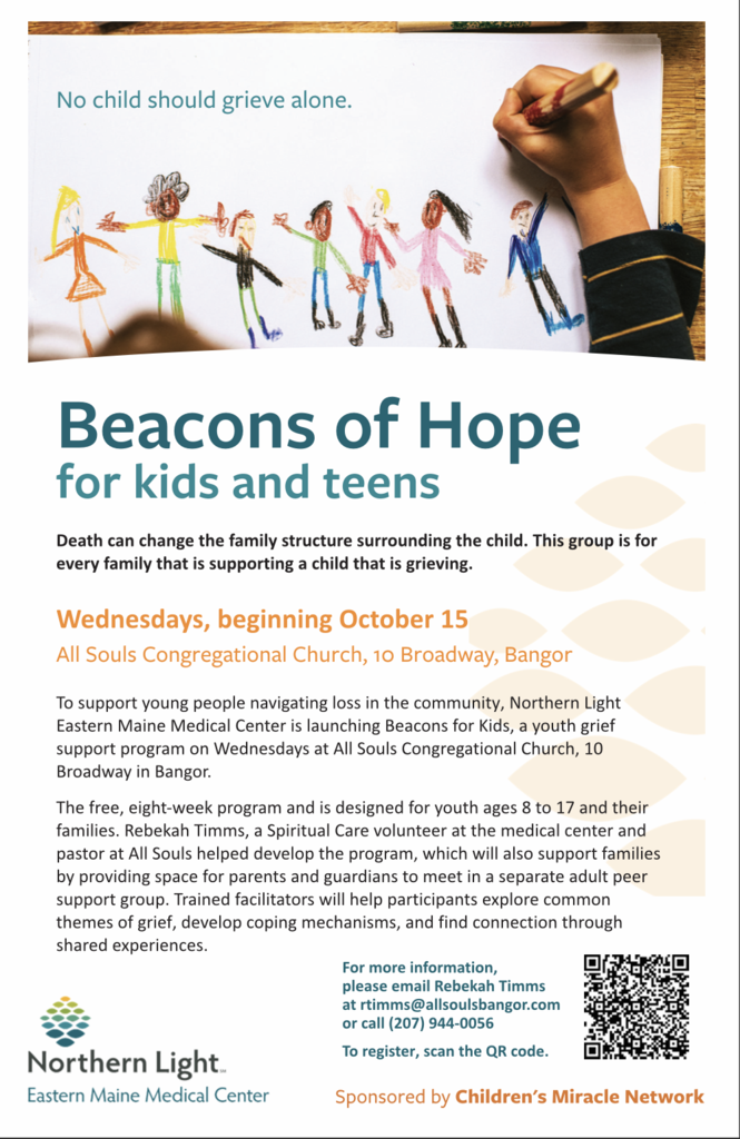 Beacons of Hope for children and teens