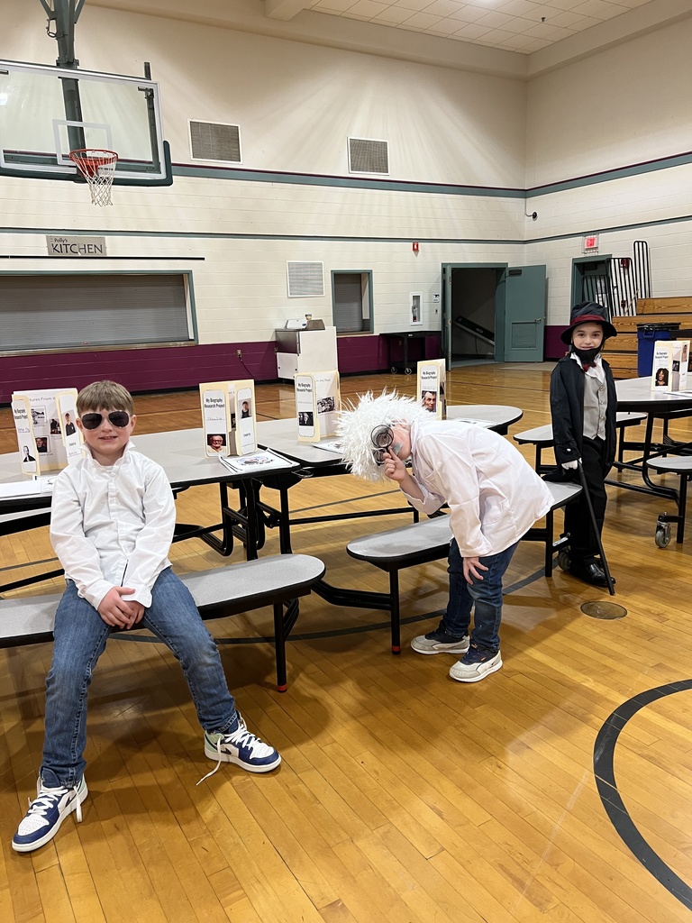 Second grade wax museum