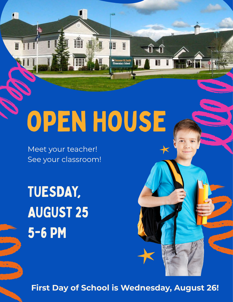 Open House - August 25 - 5-6 PM