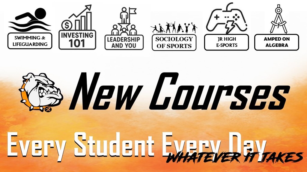 New Courses at Rudyard