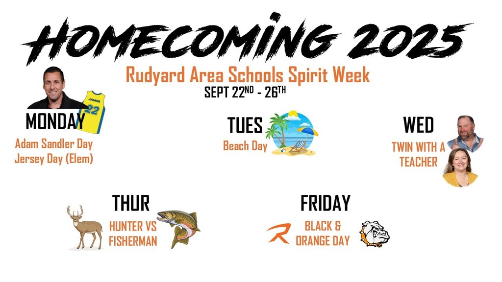 Homecoming Spirit Week Days
