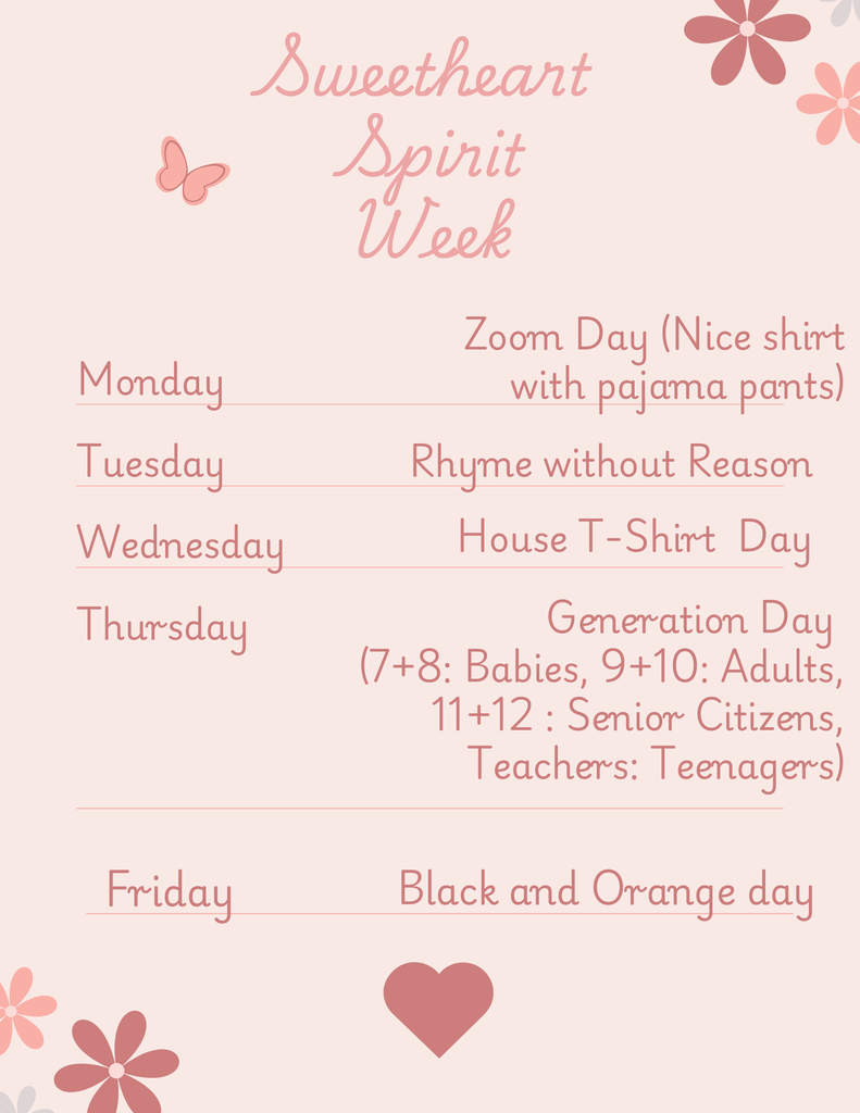 Sweetheart Week 2026