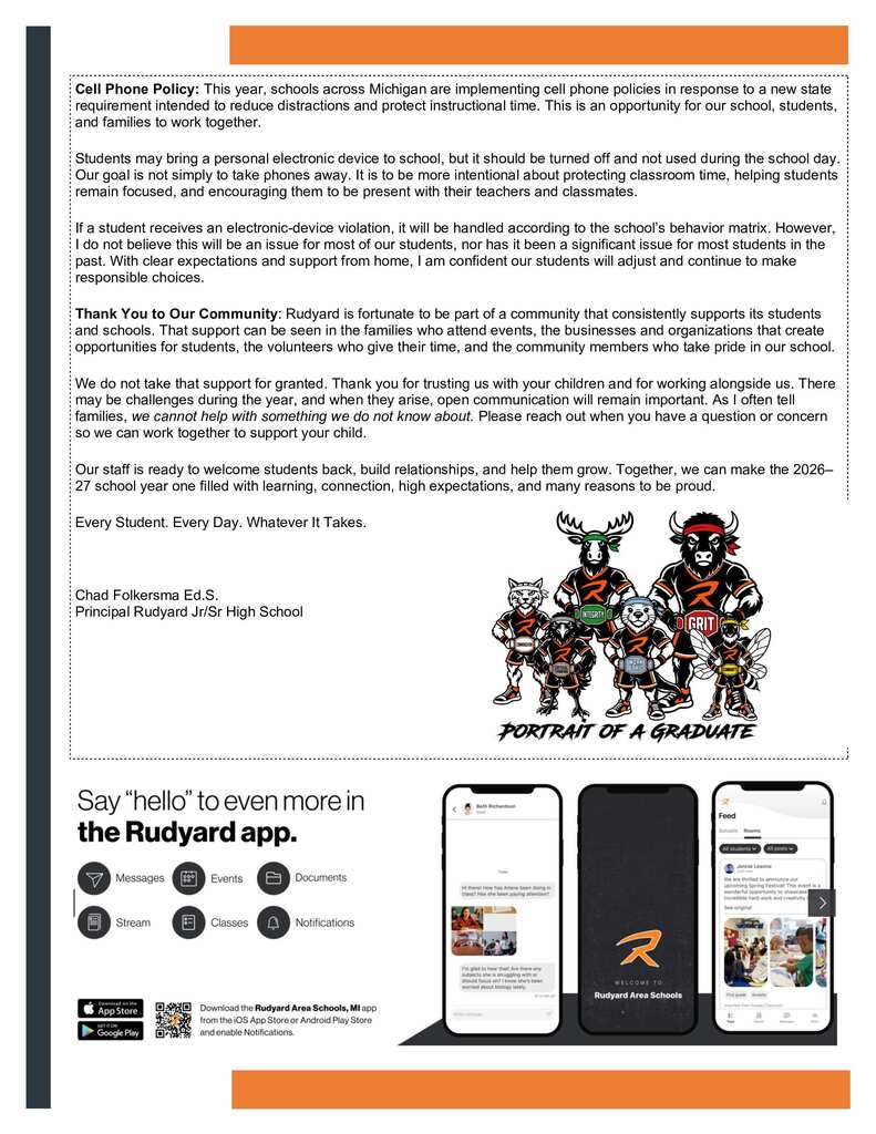 Secondary Parent Connect