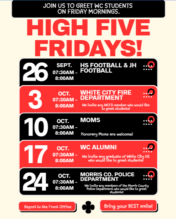 High Five Fridays