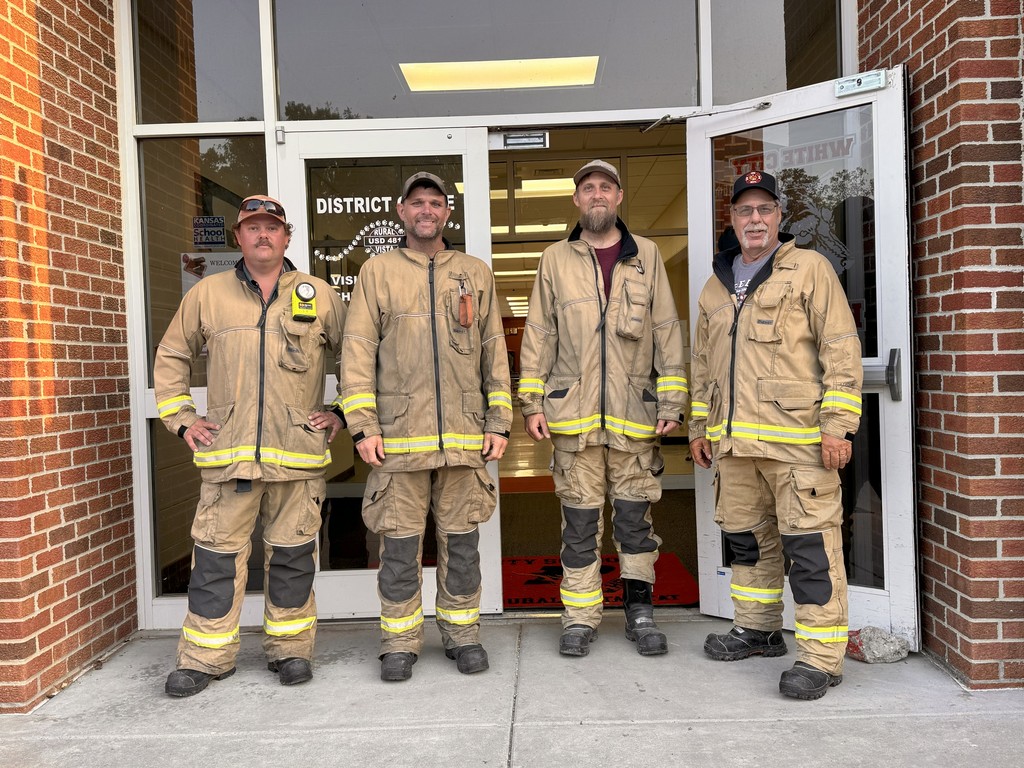 White City Volunteer Fire Department Door Greeters 10/3/2025