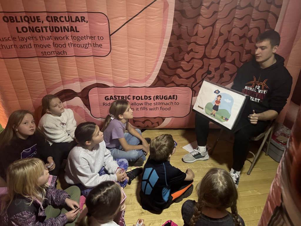 Kole Riedy explaining