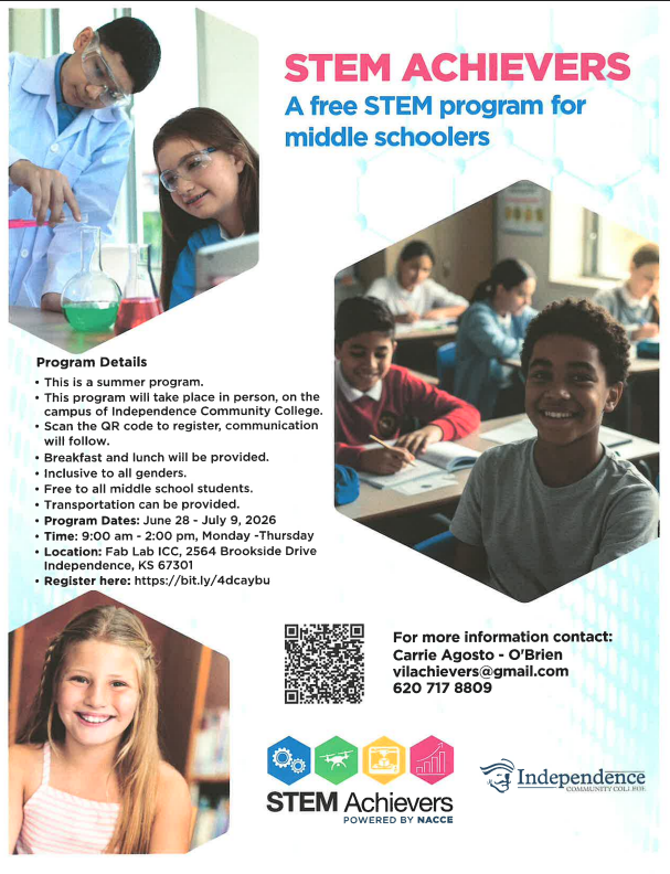 Flyer for STEM ACHIEVERS