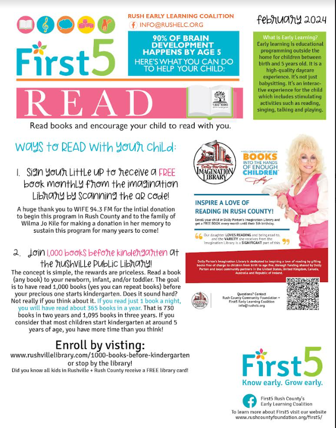 First 5 Read Rushville Elementary
