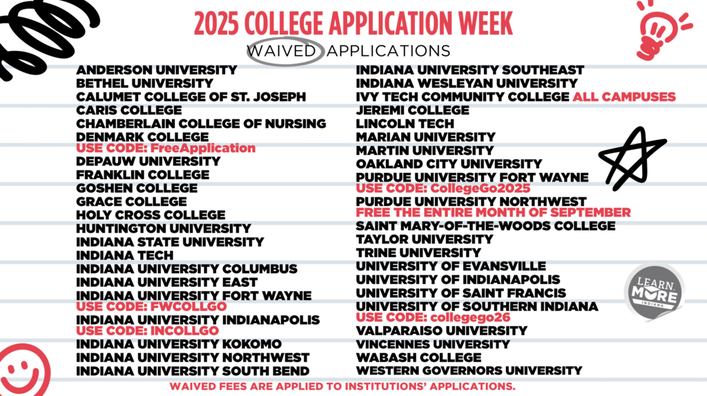 2025 College Apps Free