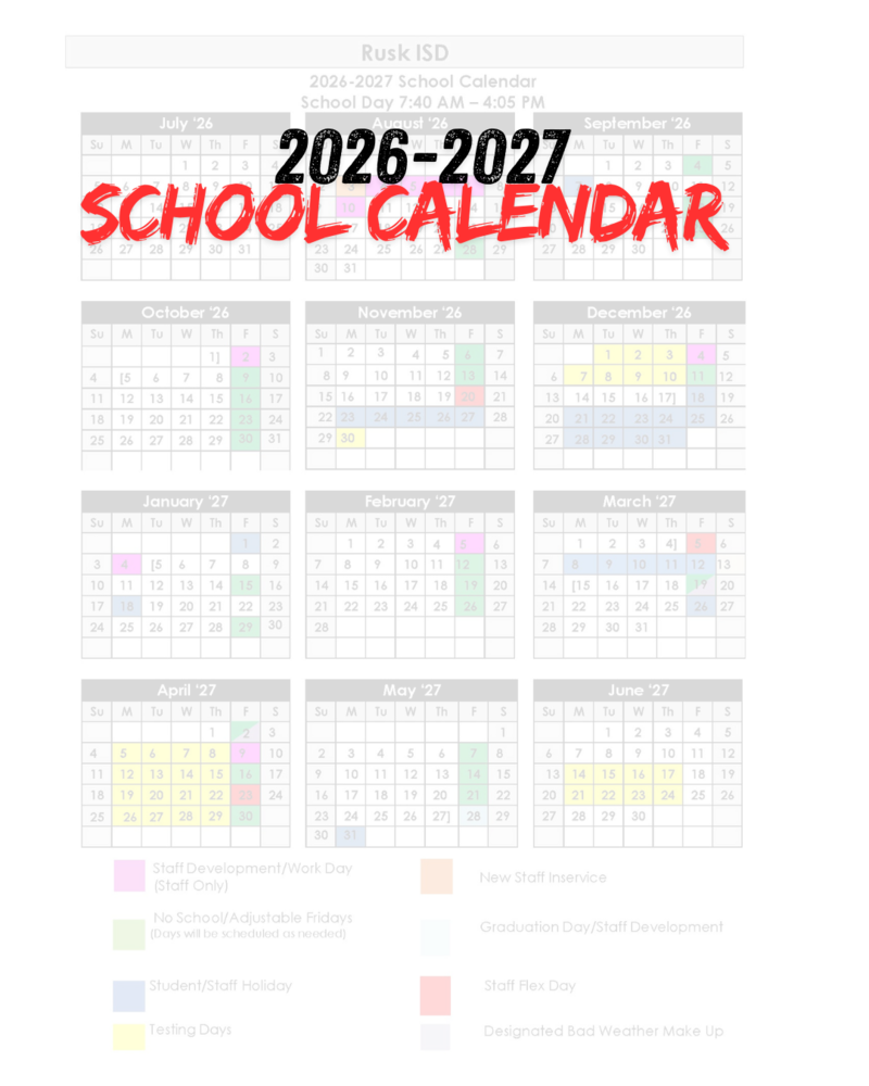 2026-2027 School Calendar