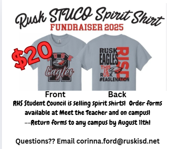 RHS Student Council Shirt 2025