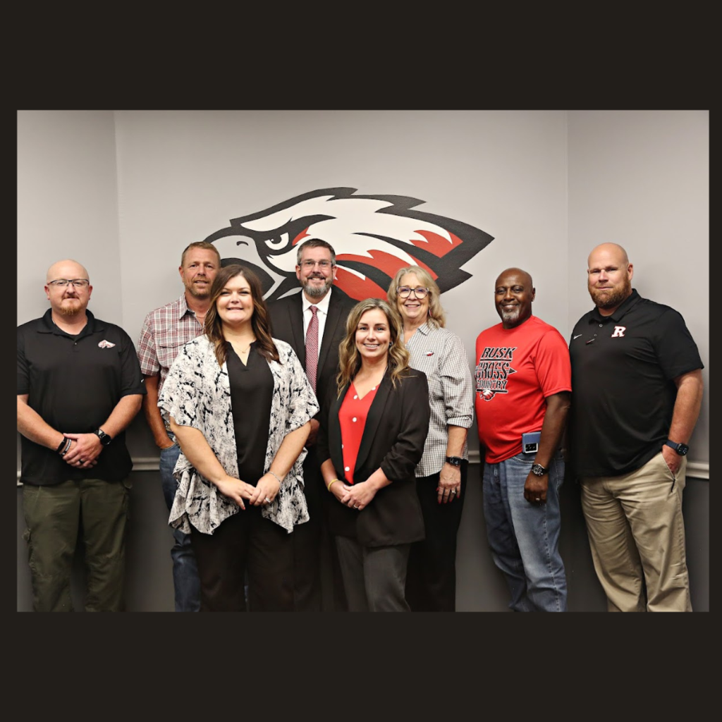 Board members and superintendent