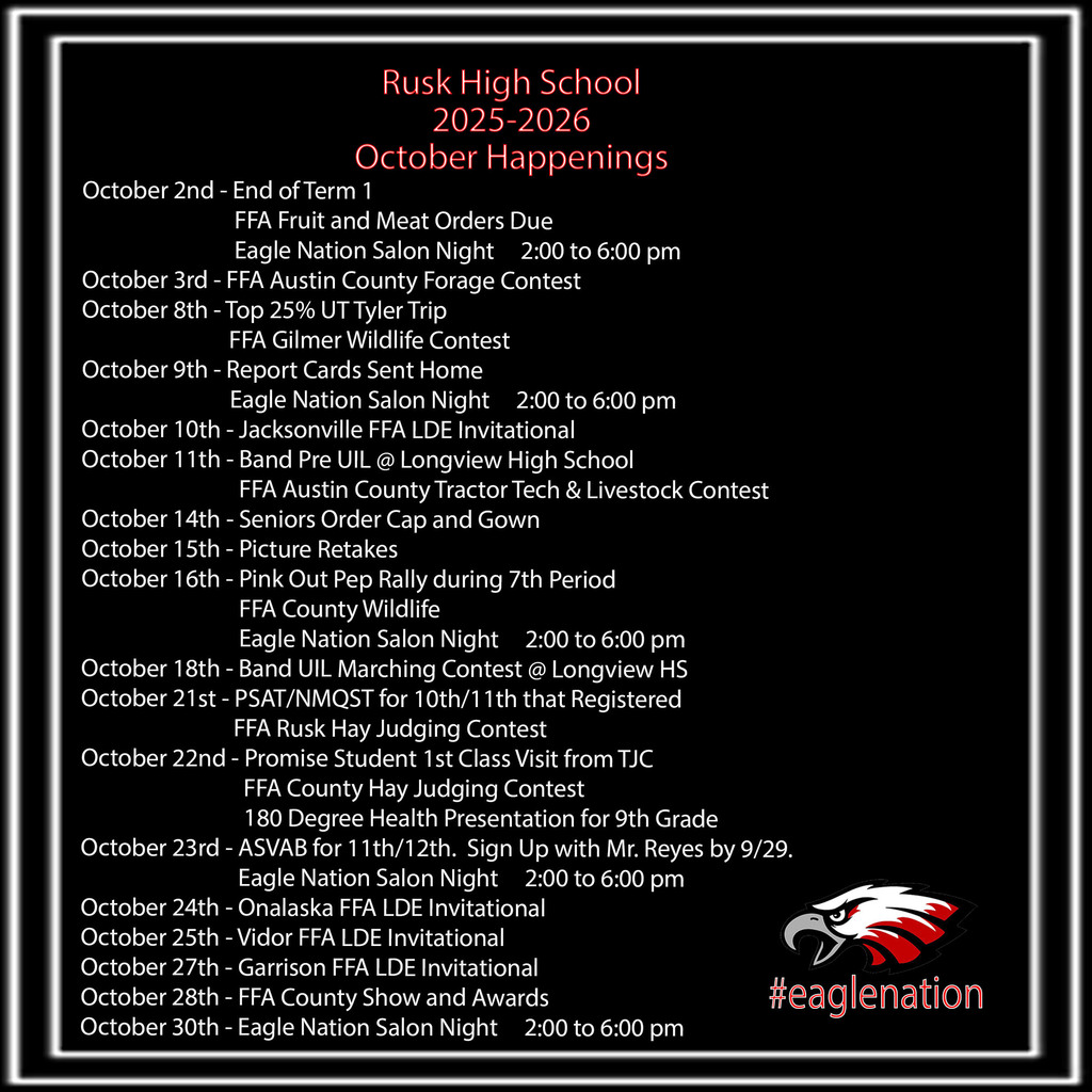 October Happenings 2025