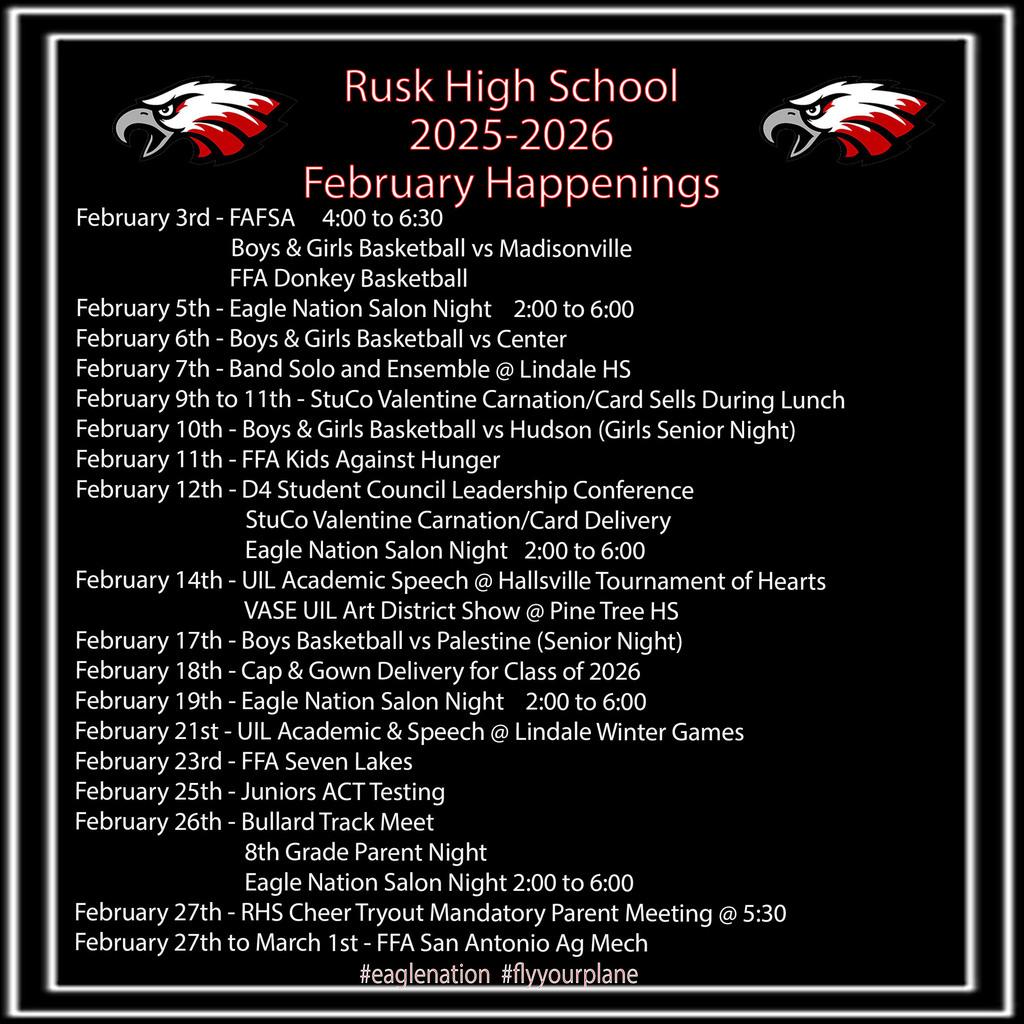 February 2026 Happenings