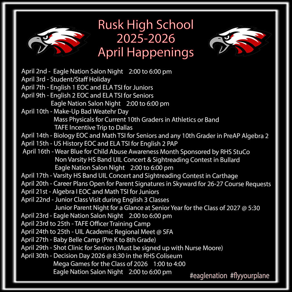 April Happenings