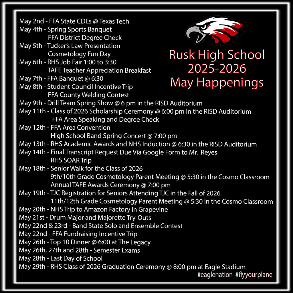 May Happenings