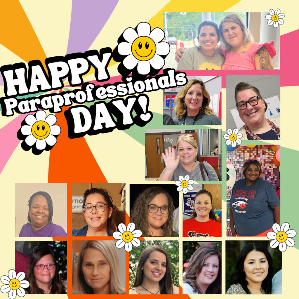 Photos of all 15 paraprofessionals wishing them a happy paraprofessionals day
