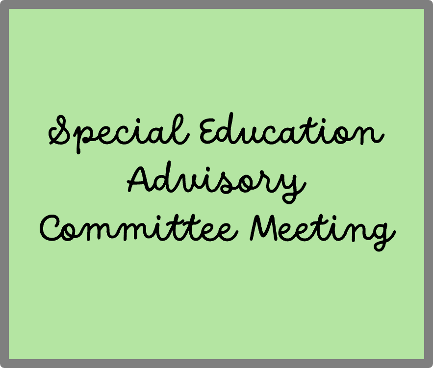 Special Education Meeting