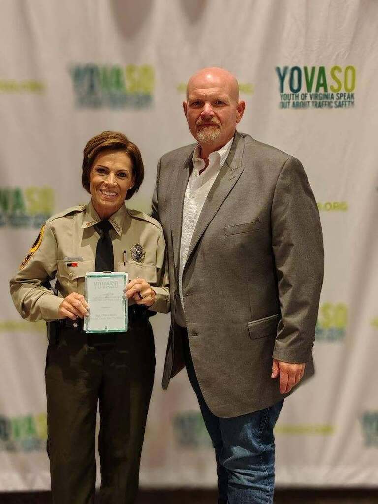 Sgt. Diane White, YOVASO School Resource Officer of the Year