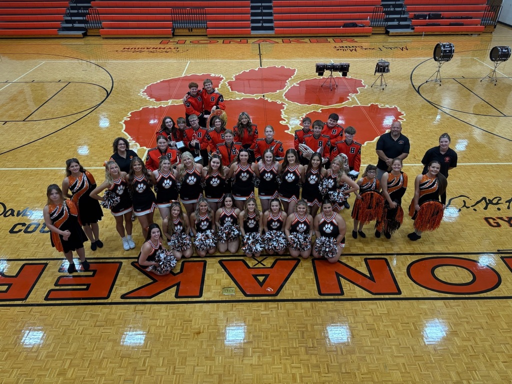 Honaker Band and Cheer