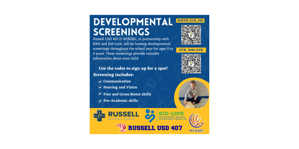 USD 407 Developmental Screenings