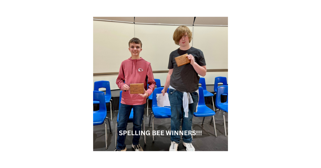 Spelling Bee WInners