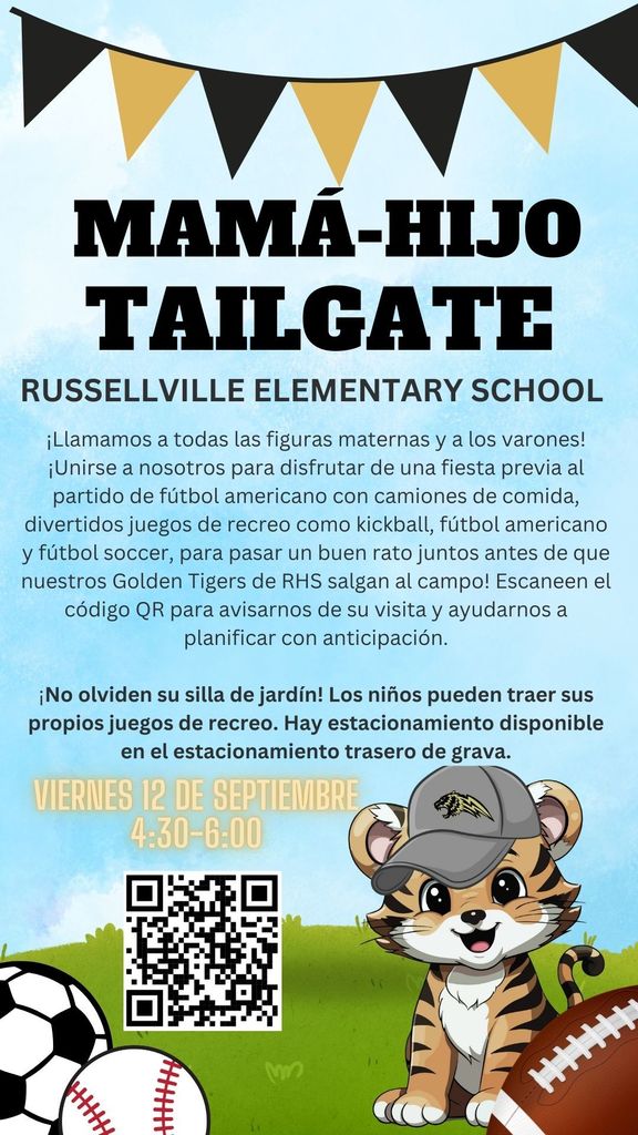 Mother-Son Tailgate Information - SPA