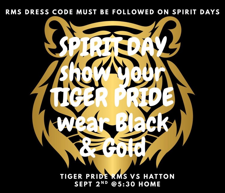 RMS Spirit Day (9/2)