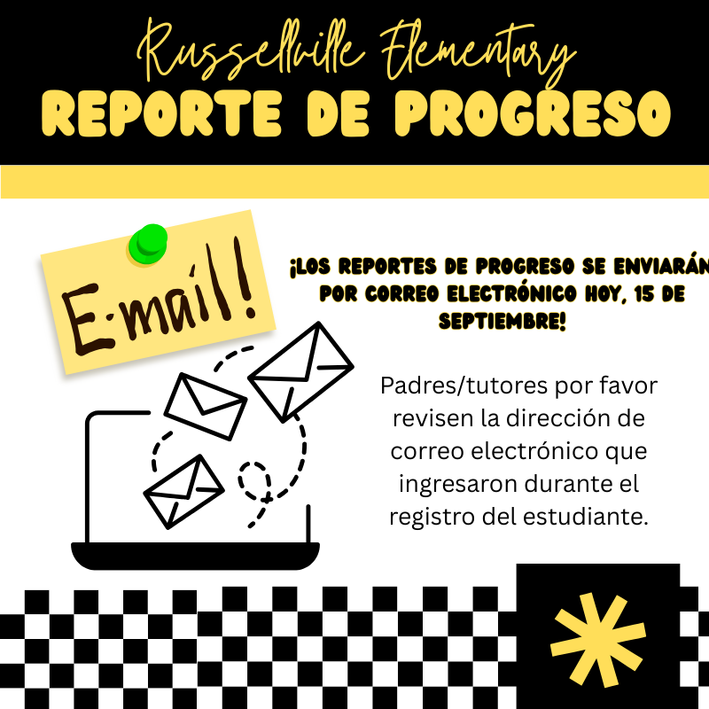 Progress reports infographic - Spanish