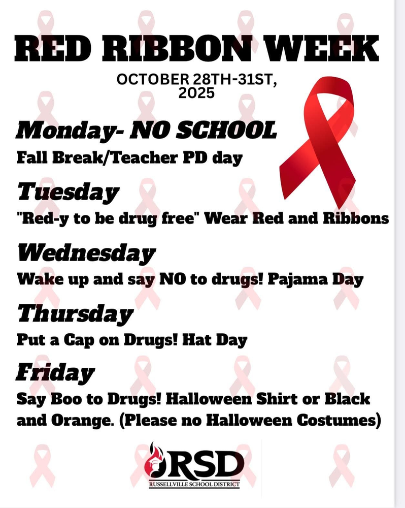 red ribbon week!