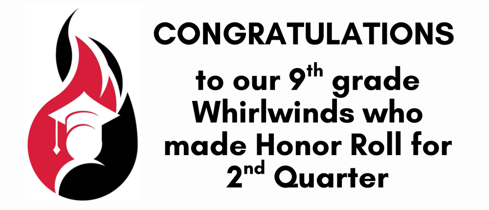 9th Grade  RJHS Honor Roll