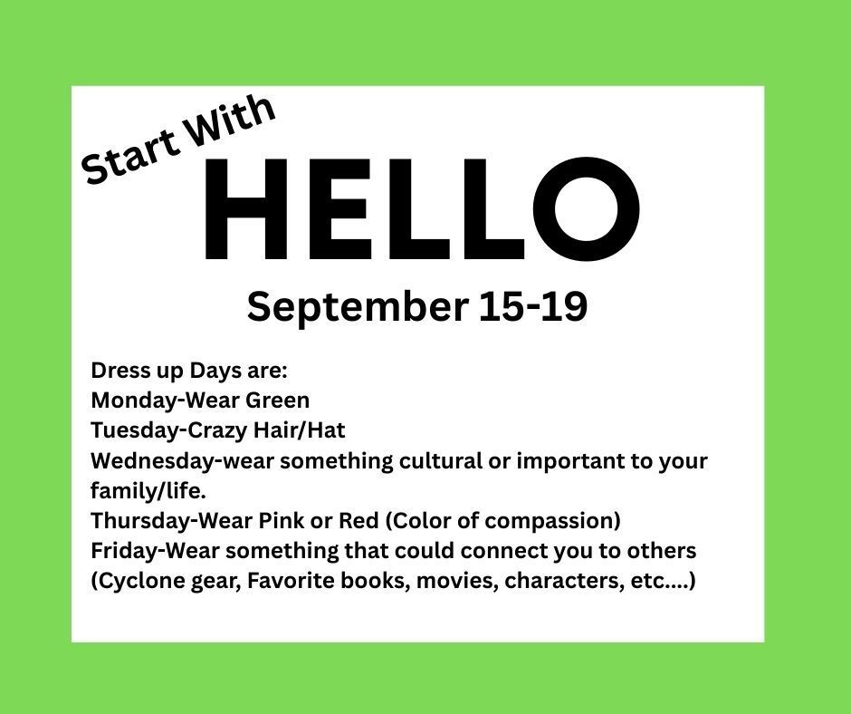 Start with Hello