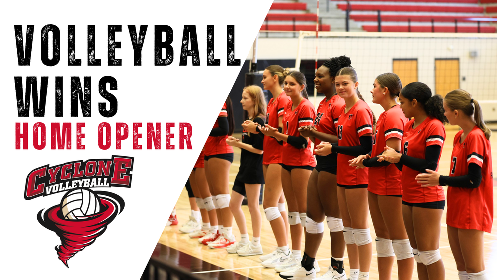 VOLLEYBALL WINS HOME OPENER